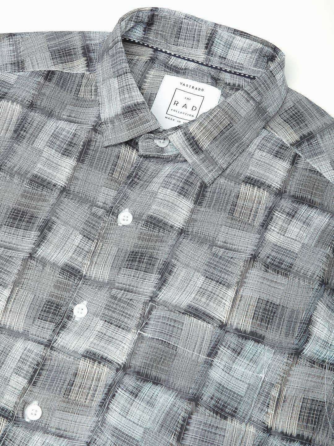 Multicolour Patchwork Textured Shirt Buy only at ₹539