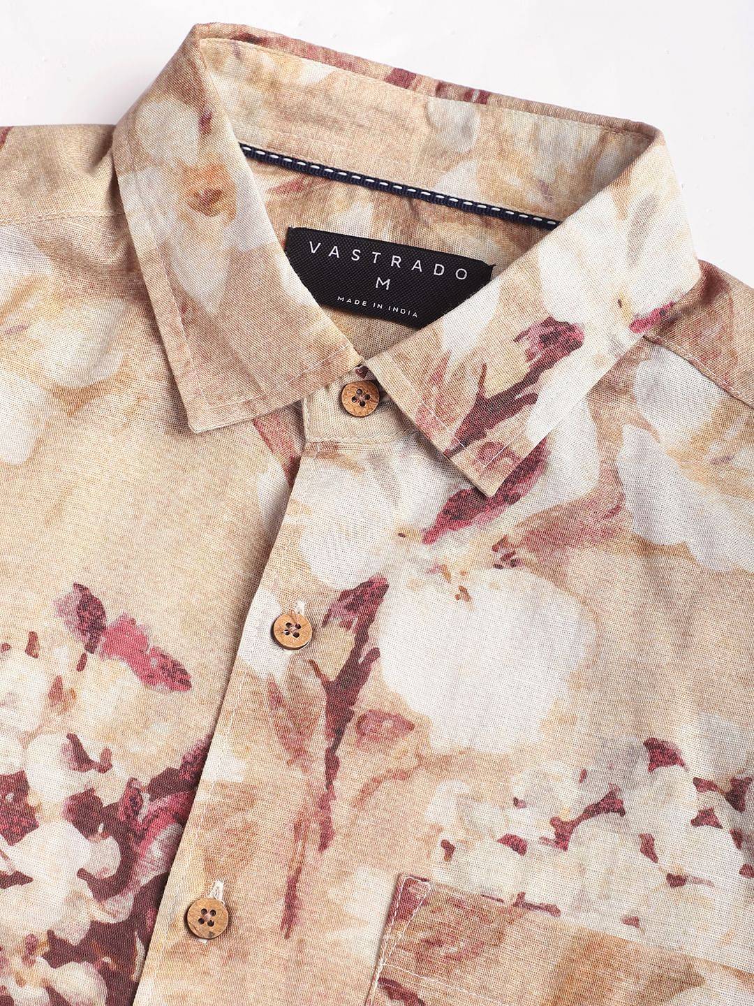 Artistic Multicolour Floral Printed Shirt Buy only at ₹494