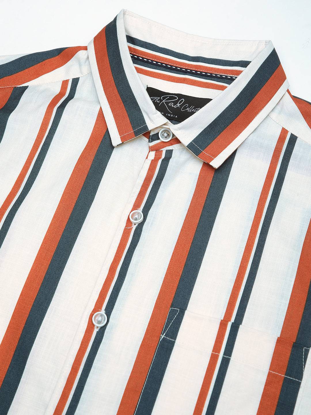 Multicolour Awning Stripes Shirt Buy only at ₹759