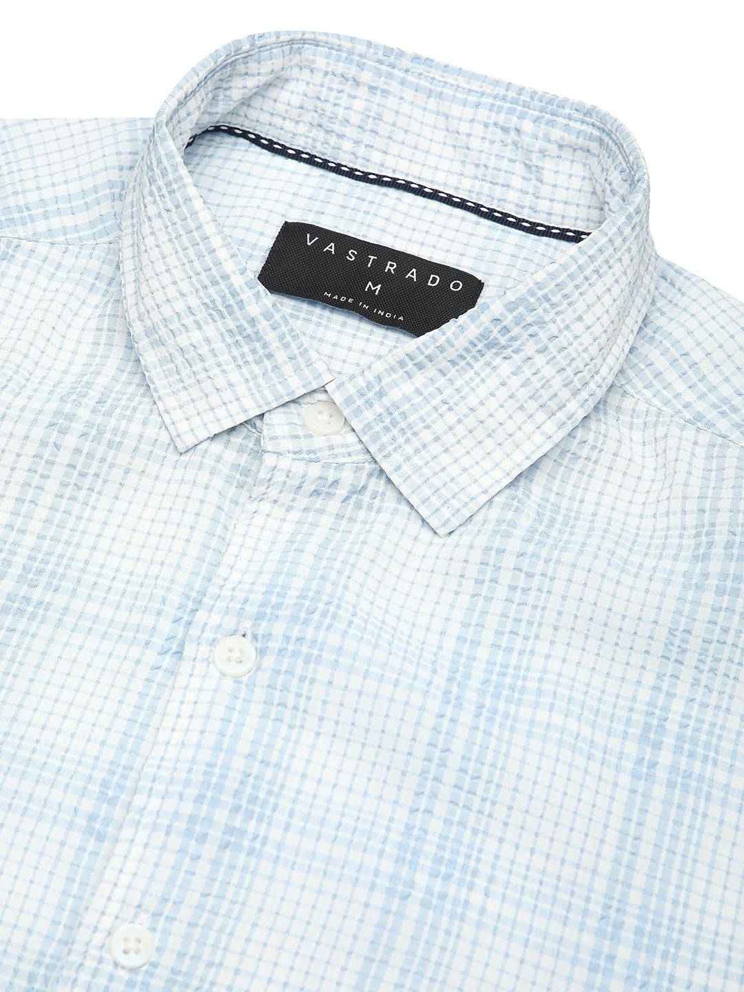 Bluey Mini Plaid Checks Seersucker Shirt Buy only at ₹659