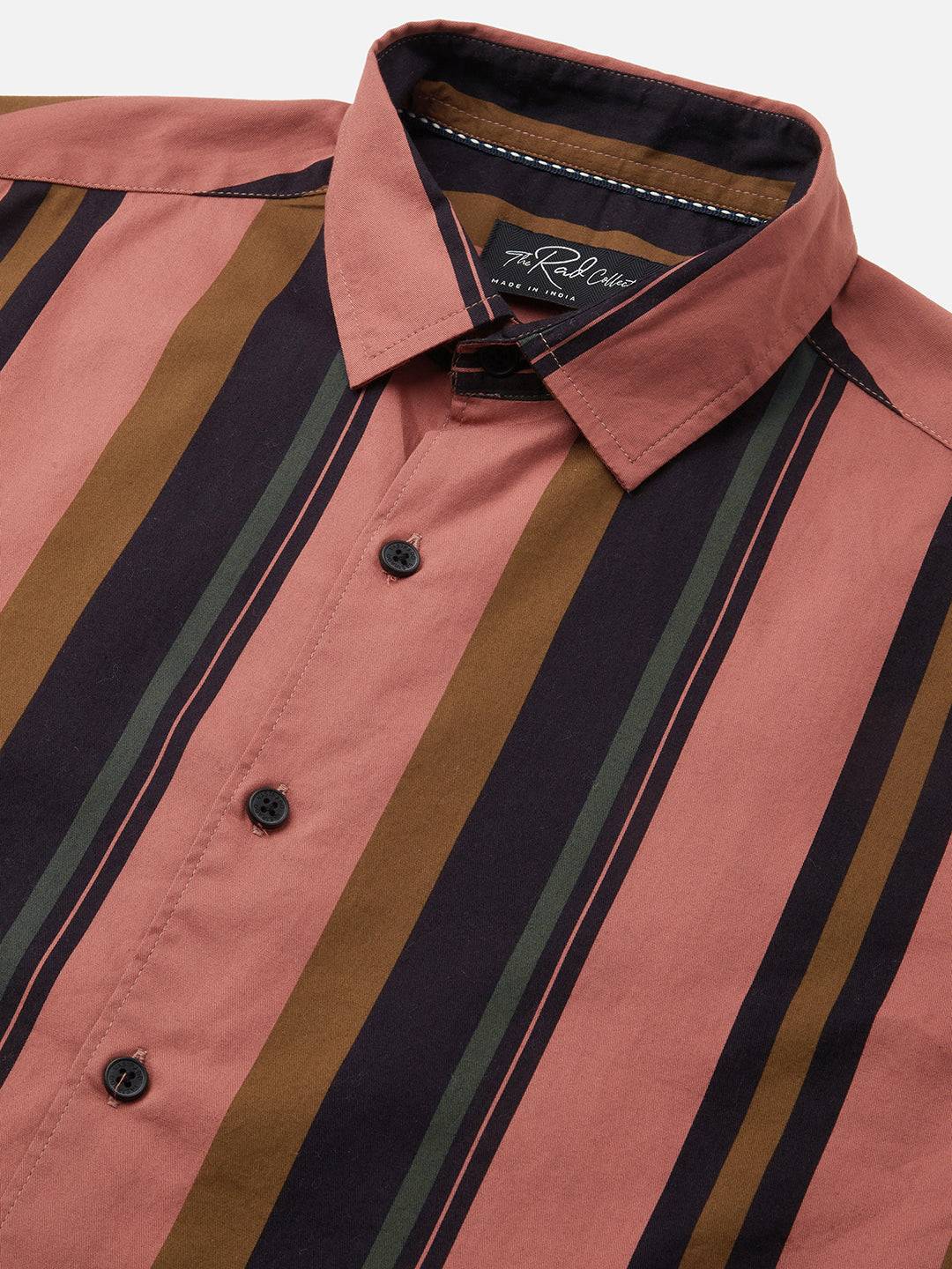Multicolour Awning Striped Shirt Buy only at ₹759