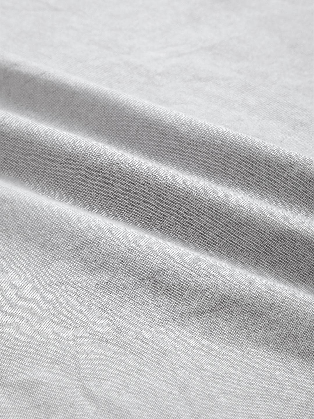 Ash Grey Refined Weave Oxford Shirt Buy only at ₹699