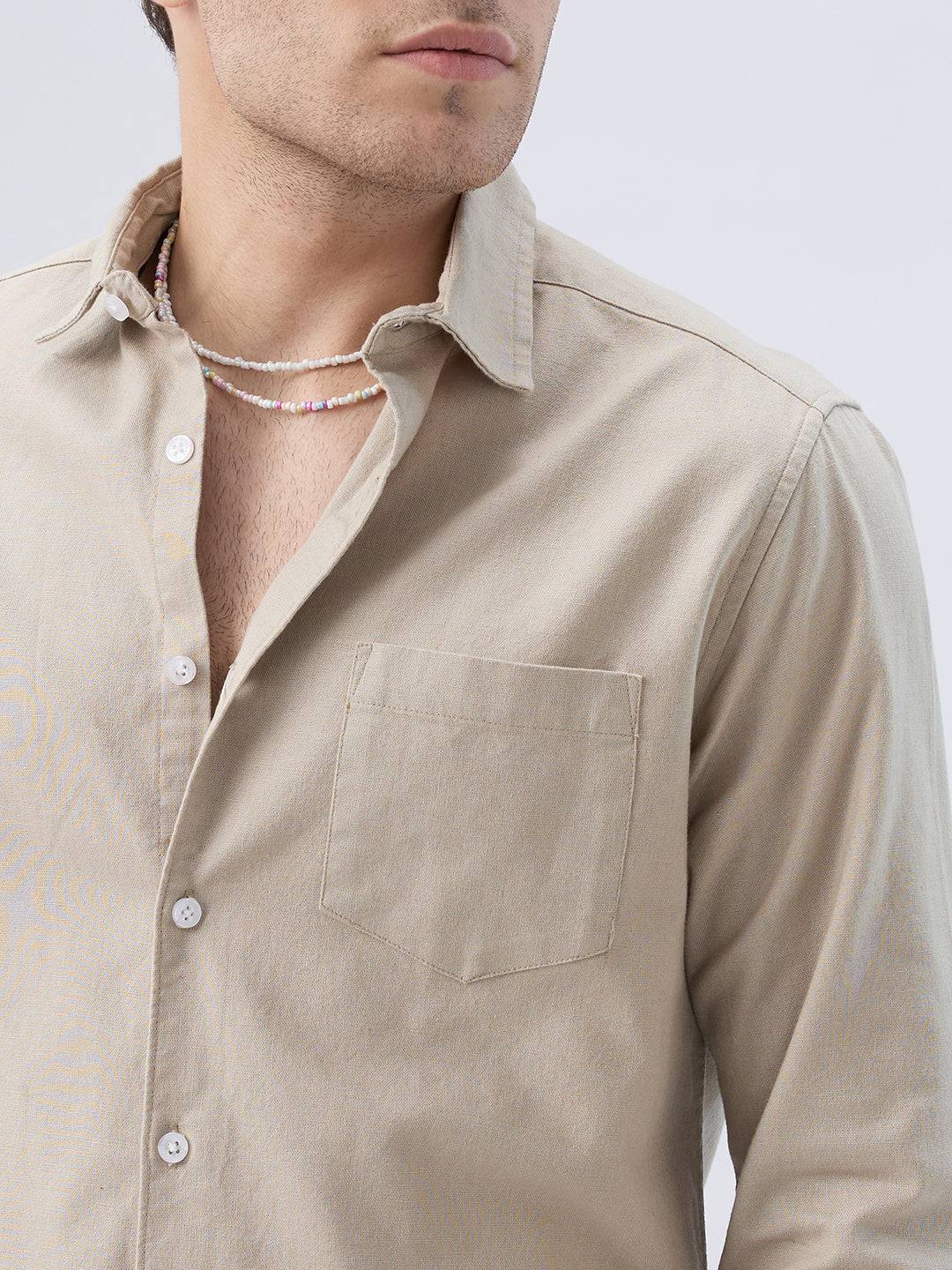 Khaki Mist Everyday Shirt Buy only at ₹699