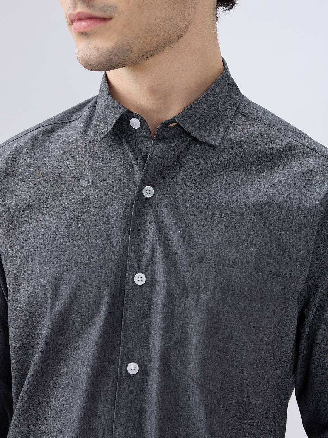 Charcoal Grey Everyday Shirt Buy only at ₹619