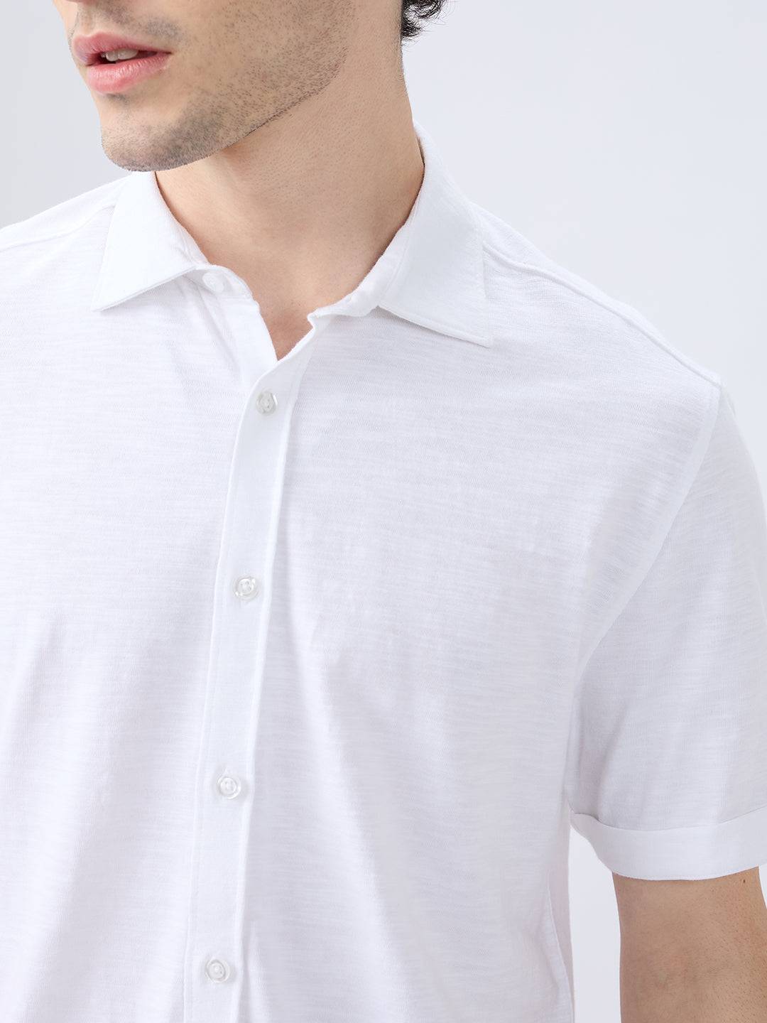 Classic Pearl White Everyday Shirt Buy only at ₹659
