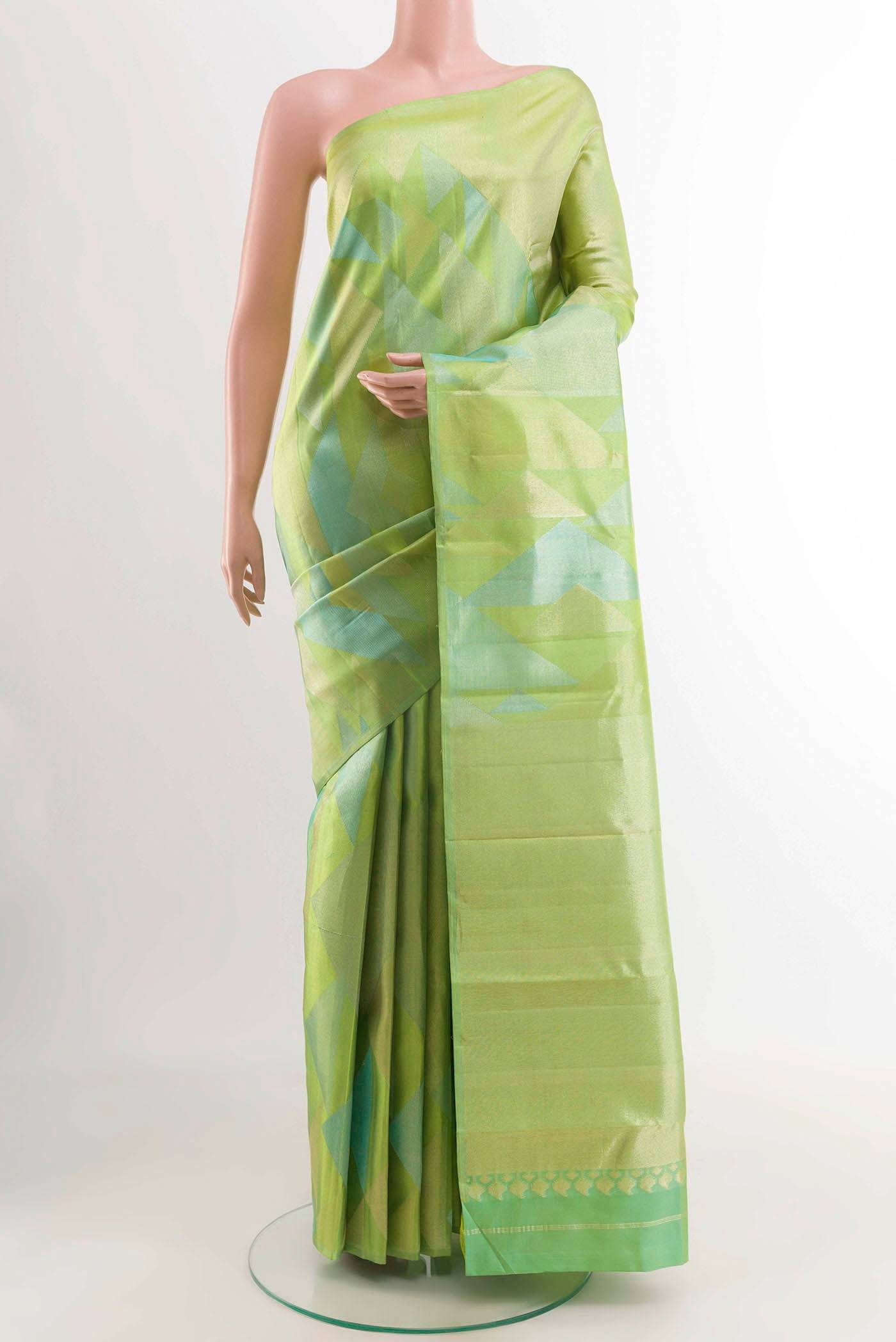 Green Kanchipuram Silk Saree Buy at ₹25267