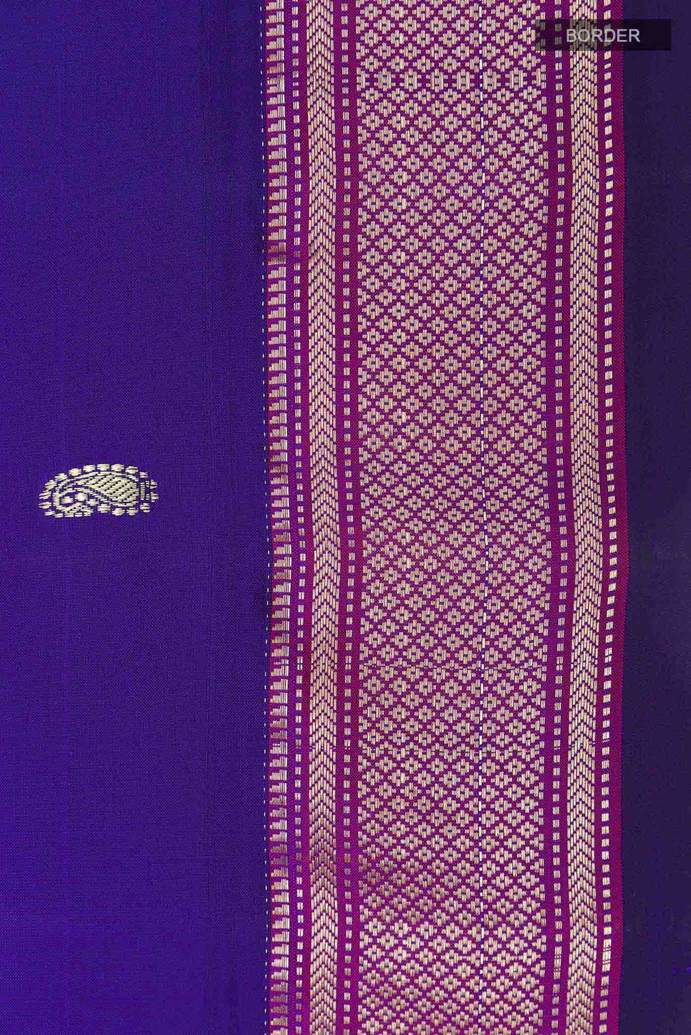 Blue Paithani Silk Saree Buy at ₹26597