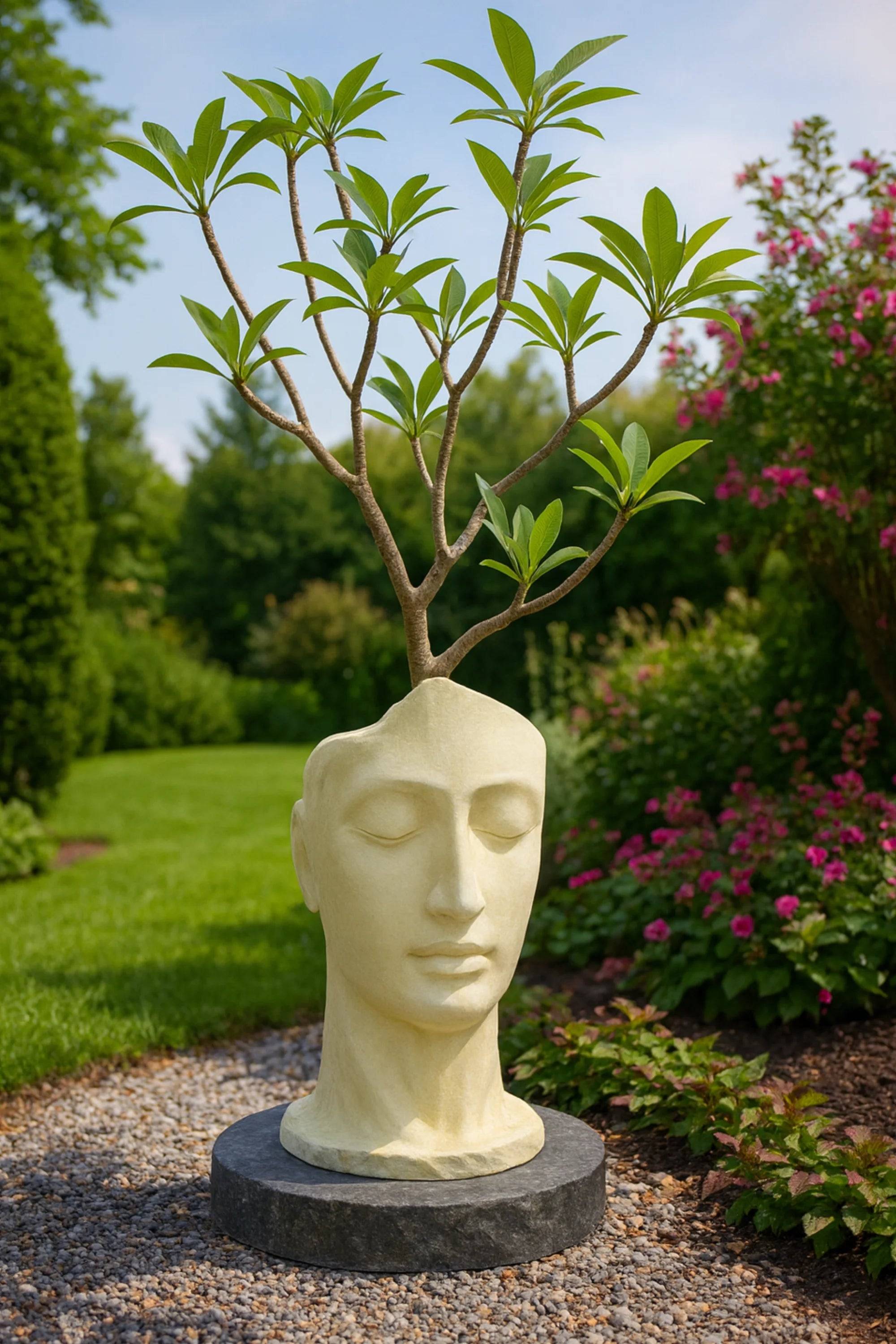 Maharani Ishayani Tree Trunk Cover Garden Mural – Style 01