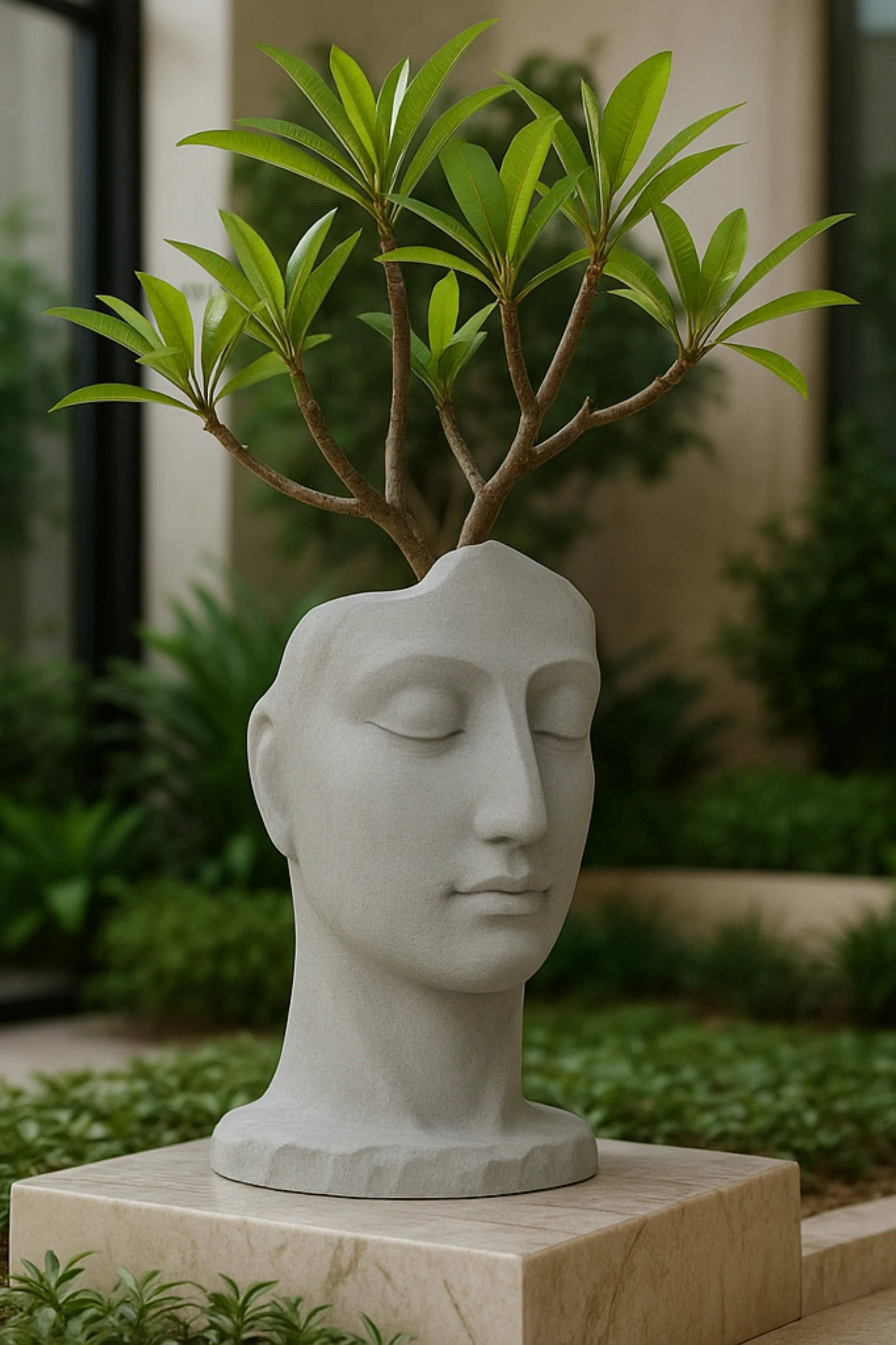 Maharani Ishayani Tree Trunk Cover Garden Mural – Style 02