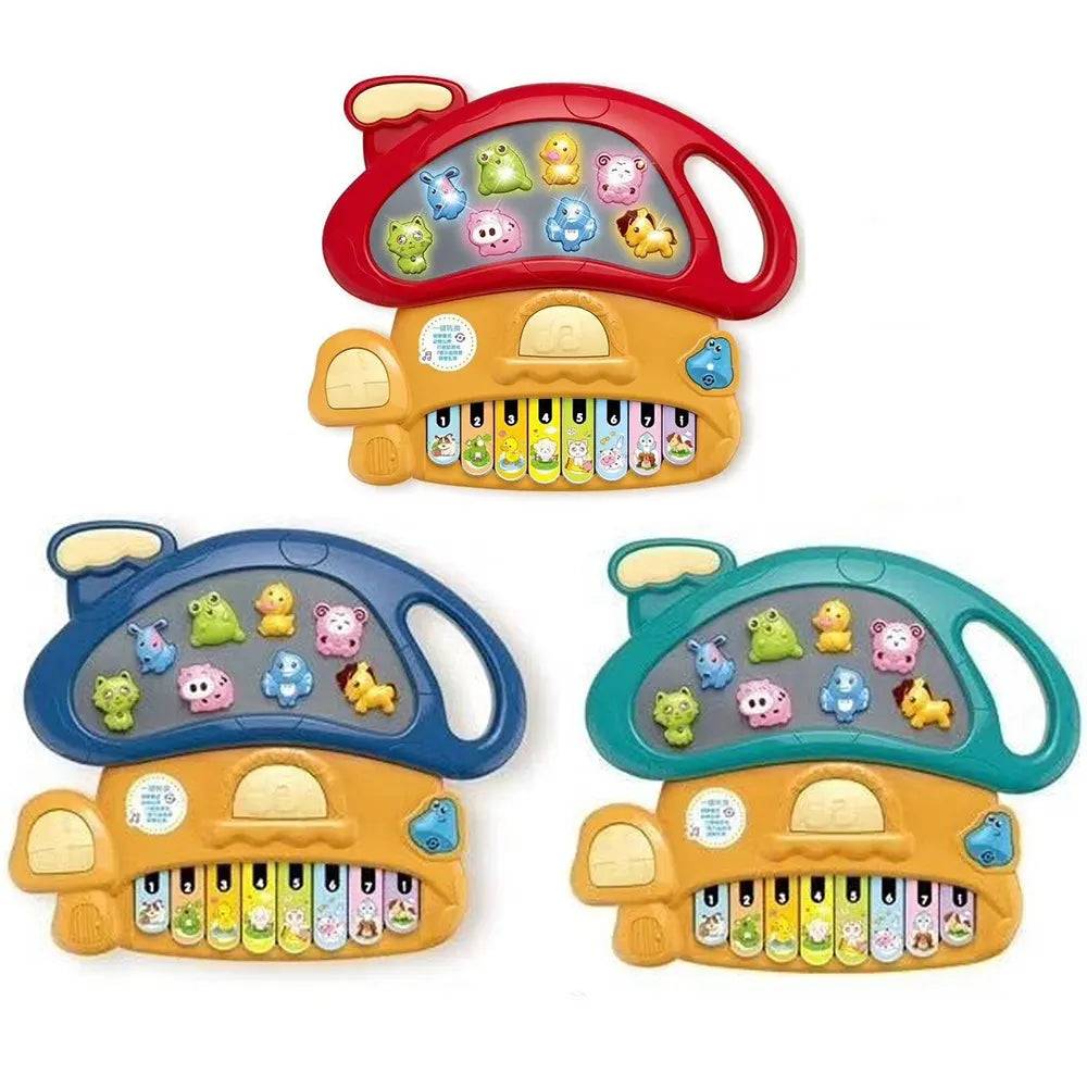 Mushroom/Teapot Design Musical Keyboard Toy for Kids Buy @ ₹749