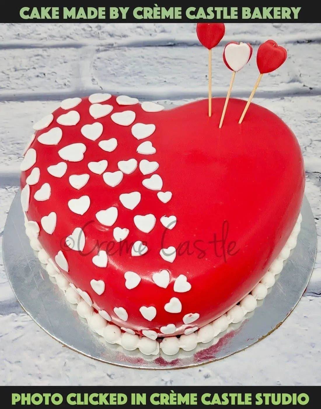 Red and White hearts theme