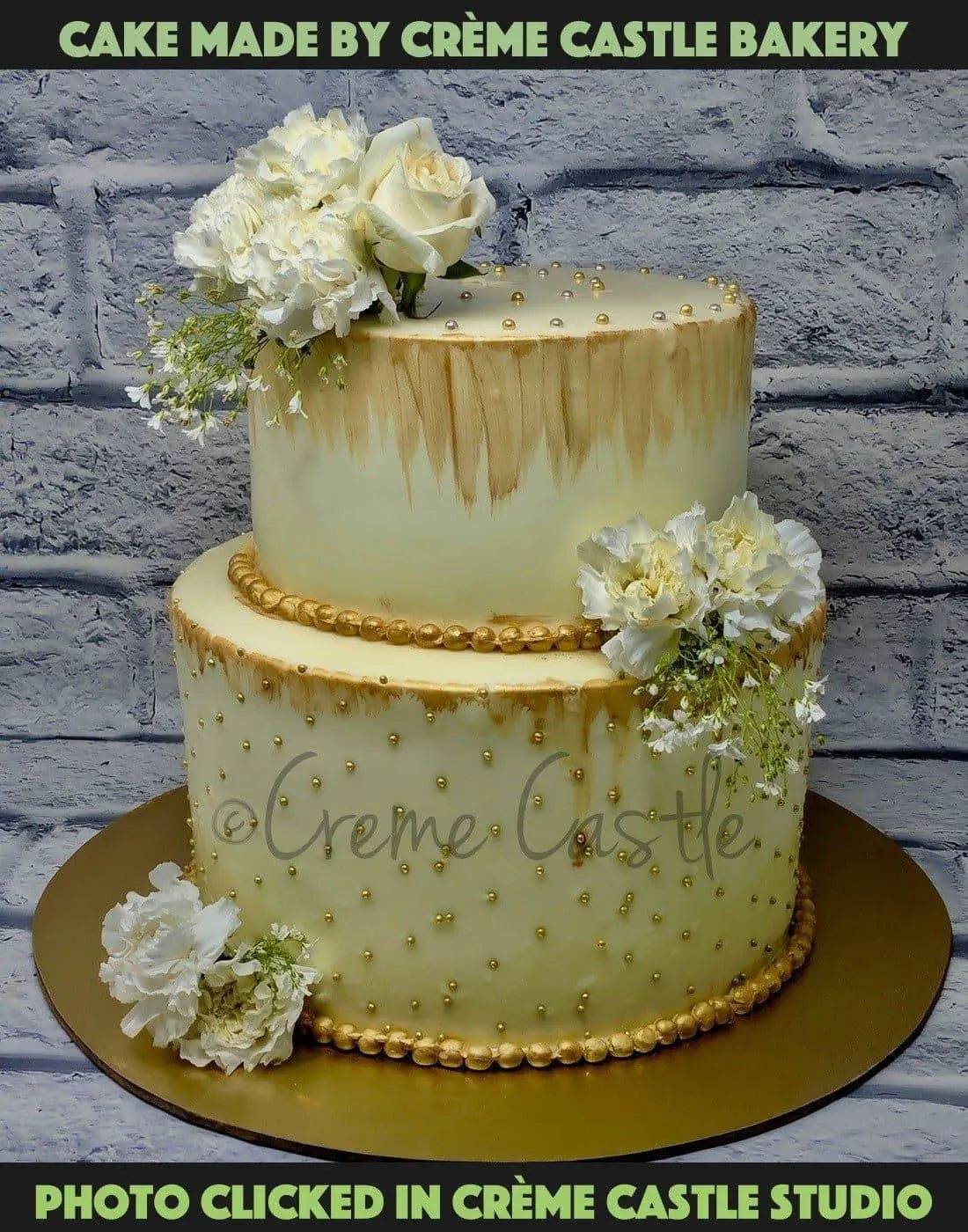 25th Wedding Anniversary Cake for Parents