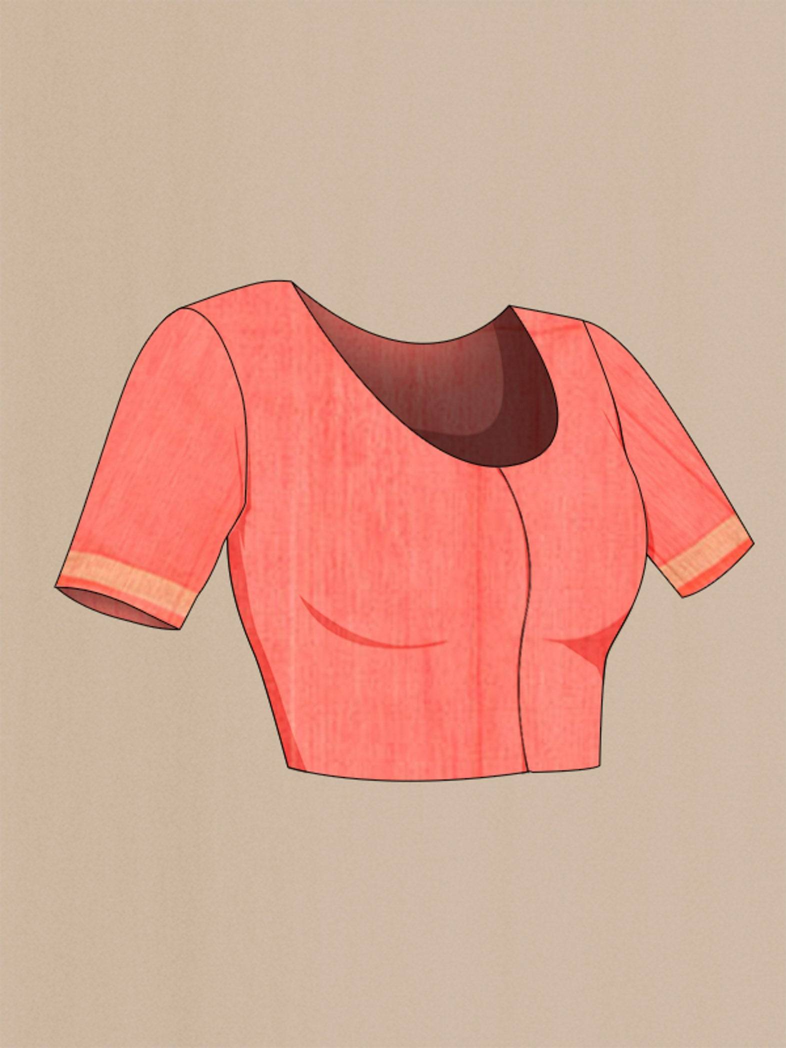 Red Silk Cotton Saree Buy at ₹5891