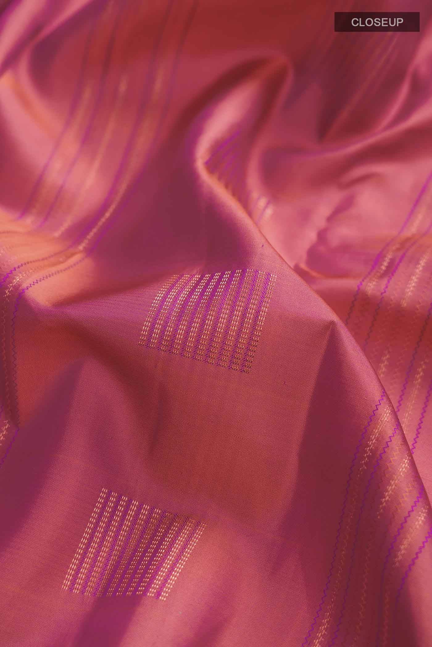 Pink Kanchipuram Silk Saree Buy at ₹9984