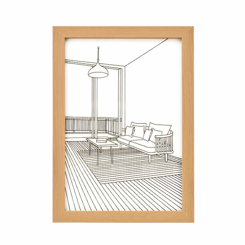 Still Life Diwan LED Painting With 3 Lighting Modes