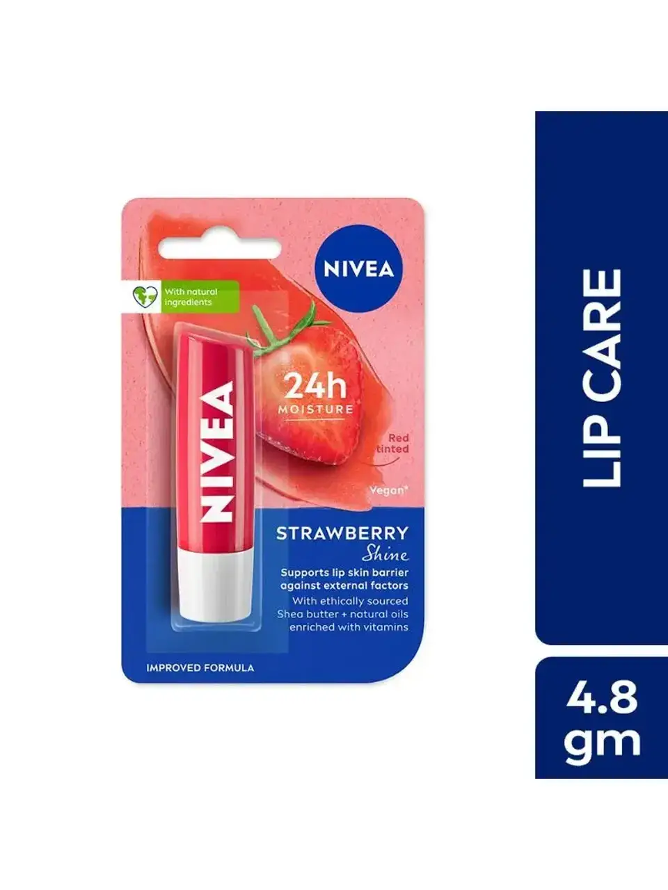 NIVEA Strawberry Shine Lip Balm Buy only @ ₹206