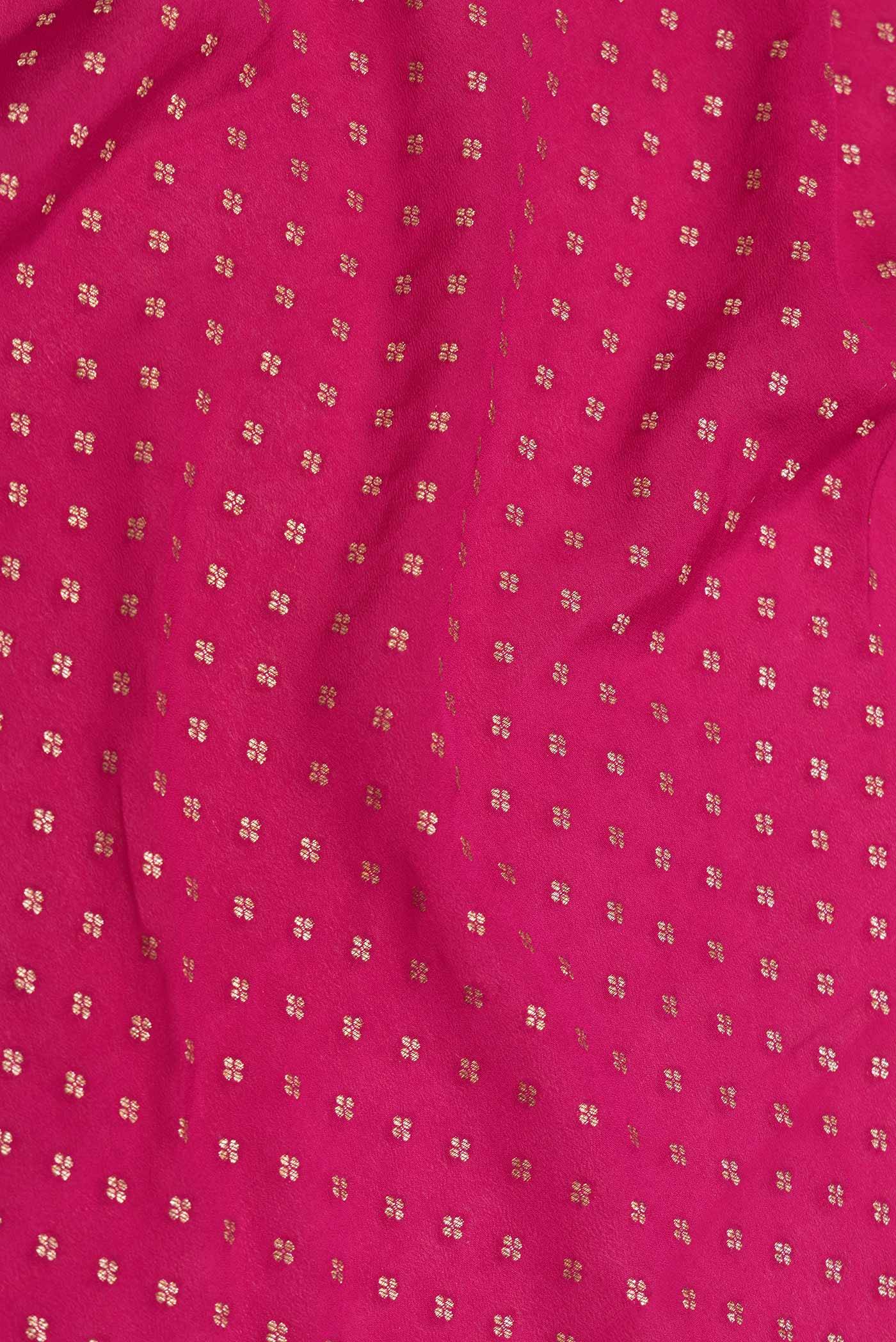 Pink Dual Tone Georgette Saree Buy at ₹14727