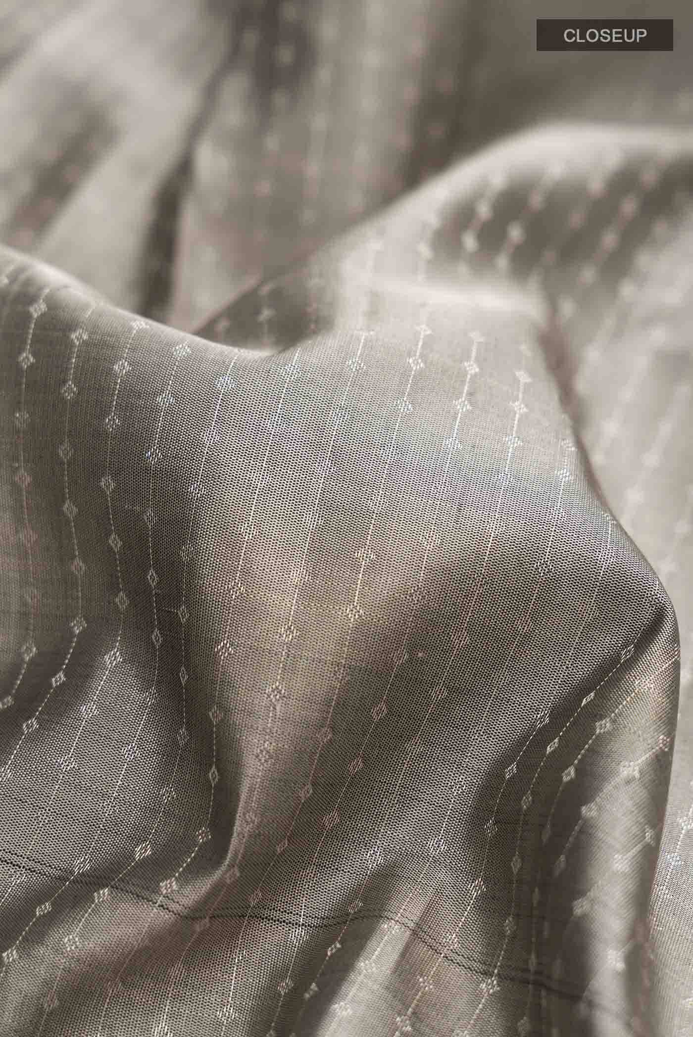 Grey Kanchipuram Silk Saree Buy at ₹17043