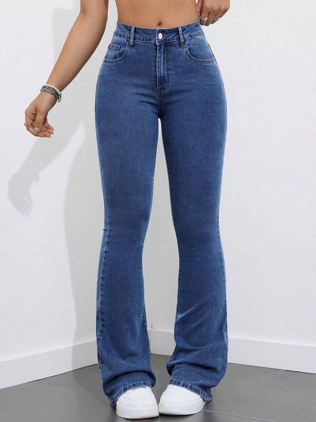 Kotty Women Bootcut High-Rise Stretchable Jeans