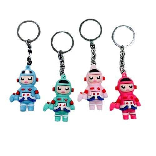 Astronaut Soft Rubber Keychain – Fun Space Accessory for Keys & Bags ( Pack of 1 ) Buy @ ₹79