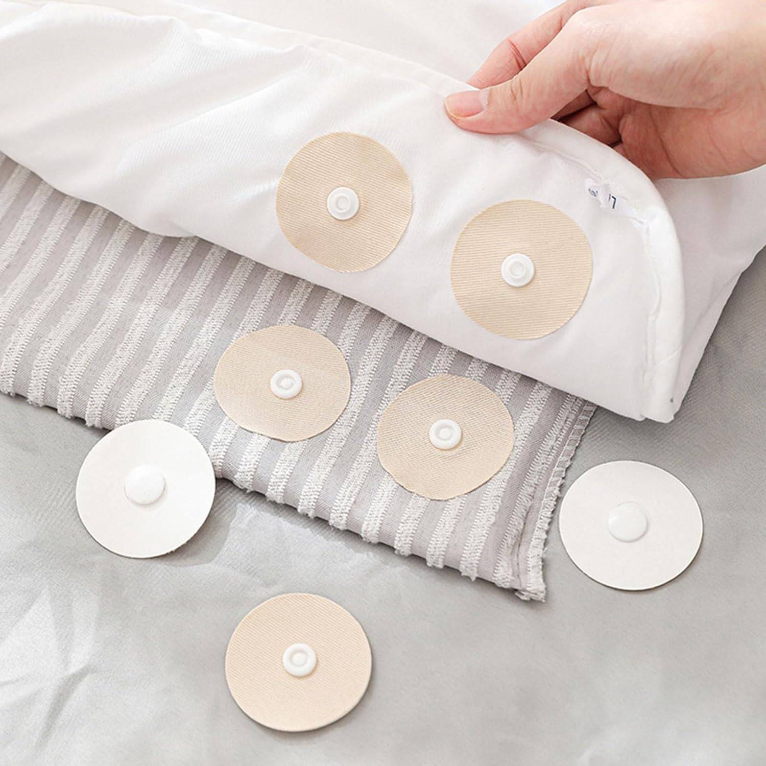 4 Pair Lightweight Quilt Clamps & Grippers – Anti-Slip Bed Sheet Holders for Comforter, Blanket & Mattress Corner Fixing Buy @ ₹79