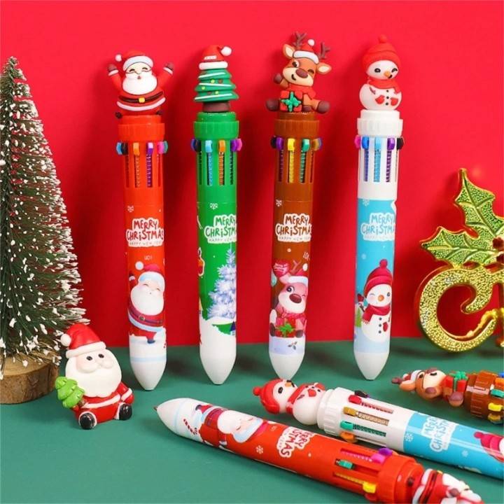 Christmas Theme 3D Design Topper Multicolour Pen for 1pc Buy @ ₹99