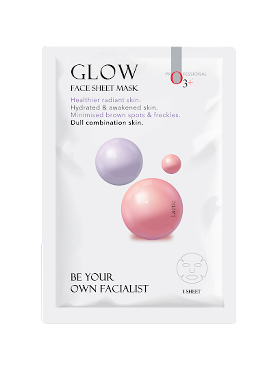 O3+ Facialist Glow Face Sheet Mask Buy only @ ₹155