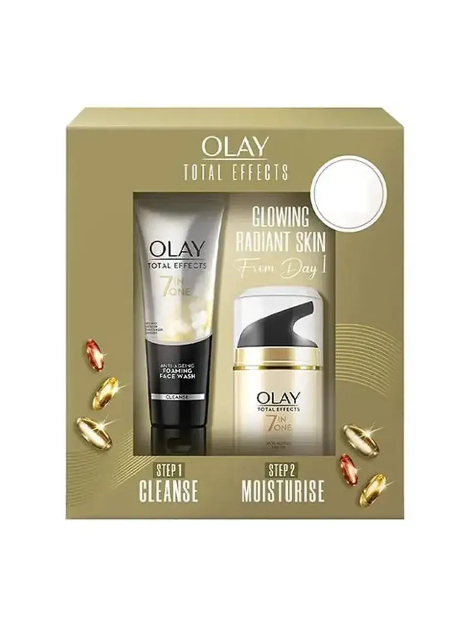 Olay Total Effect Day Cream, Spf 15 & Cleanser Pack Buy only @ ₹1049