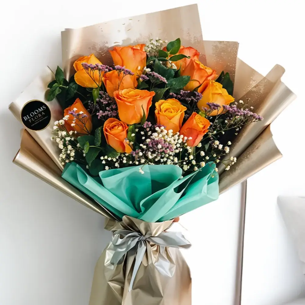 Orange Roses Bouquet