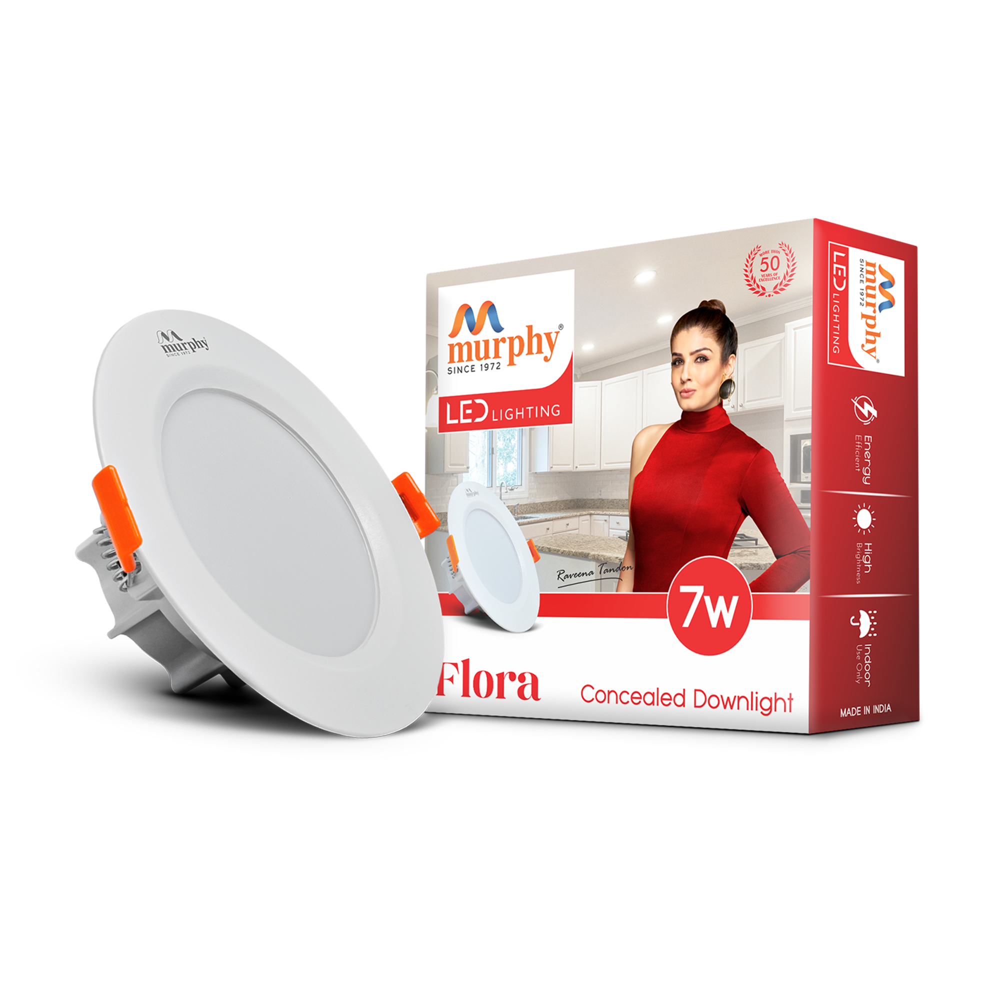 Murphy 7W Flora LED Concealed Box Down Light