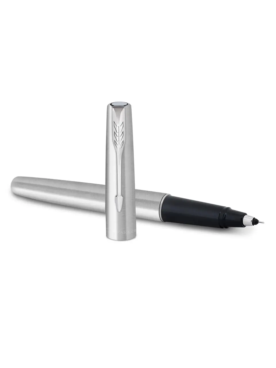 Parker Frontier Stainless Steel Chrome Trim Roller Ball Pen Buy @ ₹638