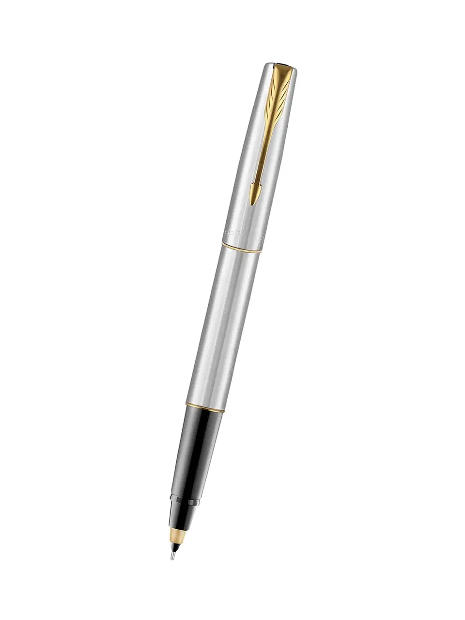 Parker Frontier Stainless Steel Gold Trim Roller Ball Pen Buy @ ₹723