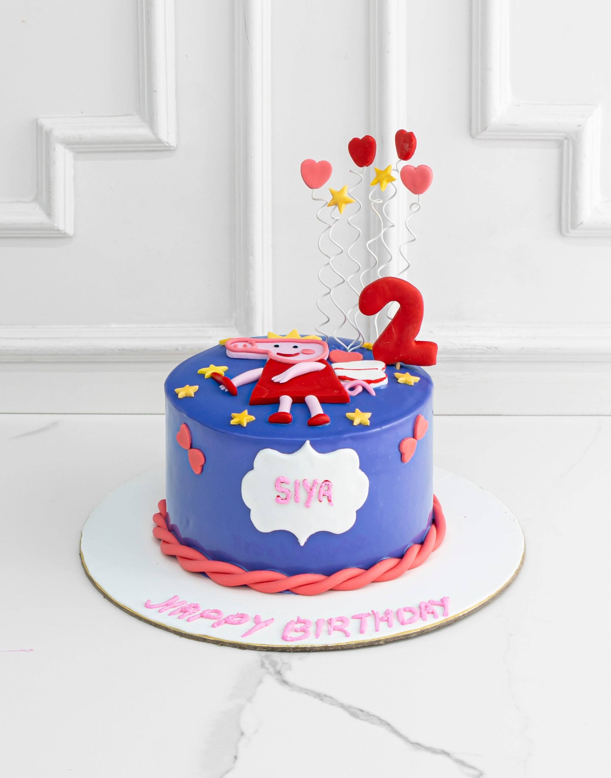 Peppa among the stars Cake