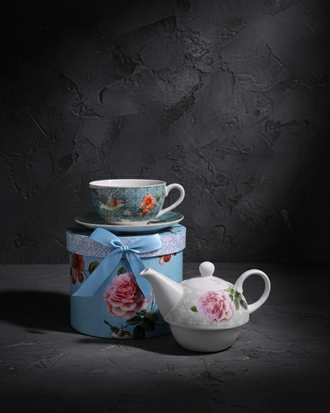 Spring Harmony Tea for Two Set - Blue