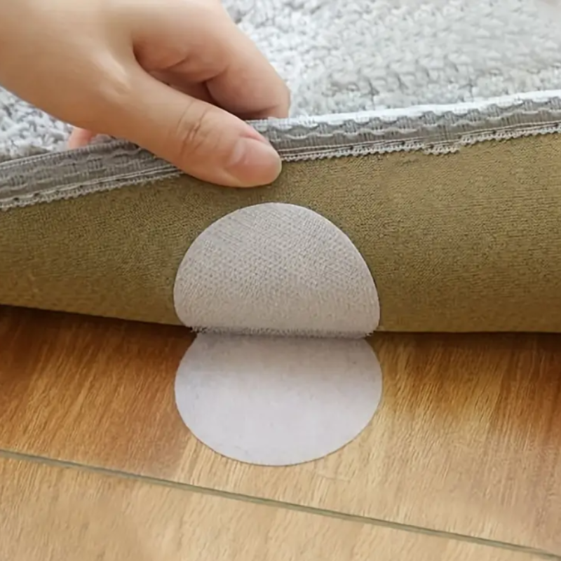 Anti-Slip Sofa Cushion & Bedsheet Fixed Velcro Stickers – Strong PVC Grip Pads for Furniture, Cushions & Home Décor (10 Pcs Set) Buy @ ₹99