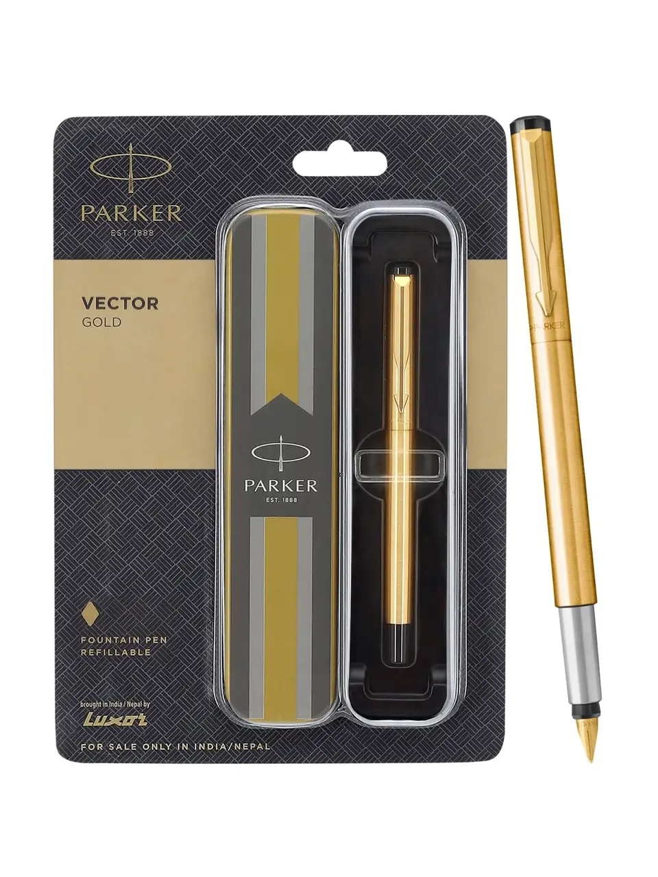 Parker Vector Gold Fountain Pen Buy @ ₹829