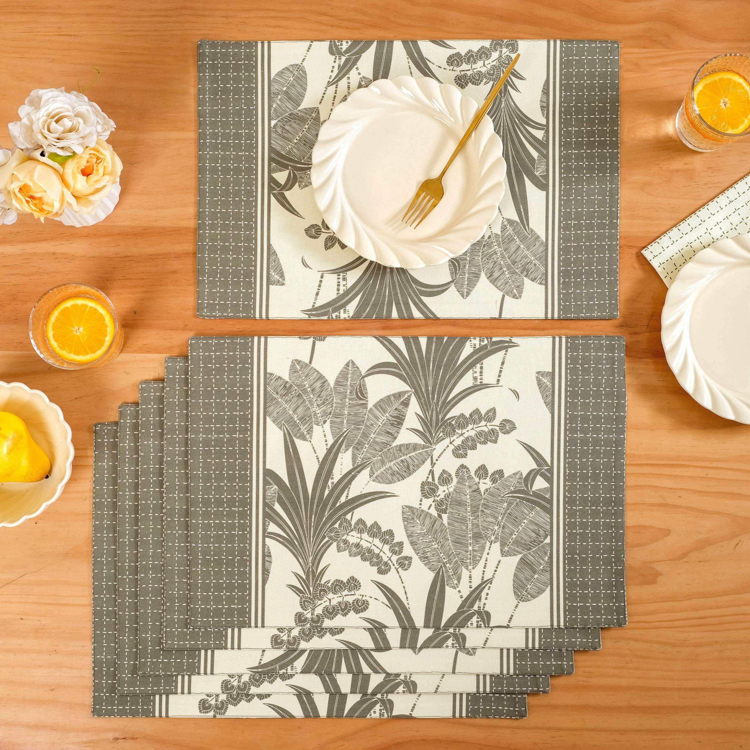 Palm Grove Placemat Set Of 6 buy only at ₹1655