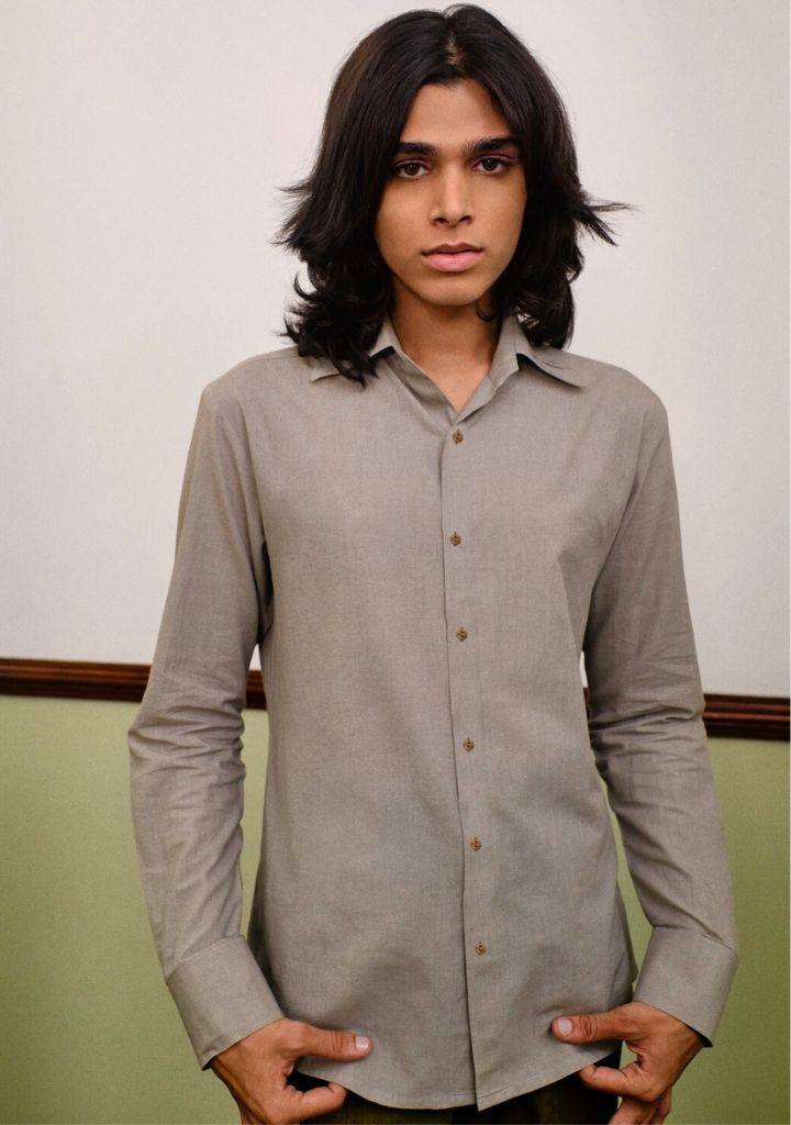 Pleat On Pleat Shirt