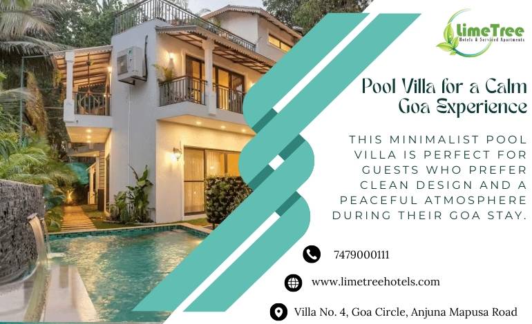 Private Pool Villa for a Smooth and Relaxed Goa Stay