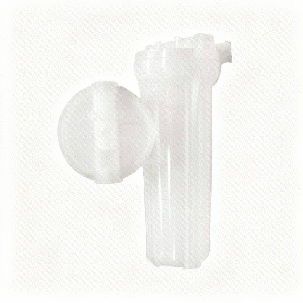 Pre RO Filter Housing White Transparent