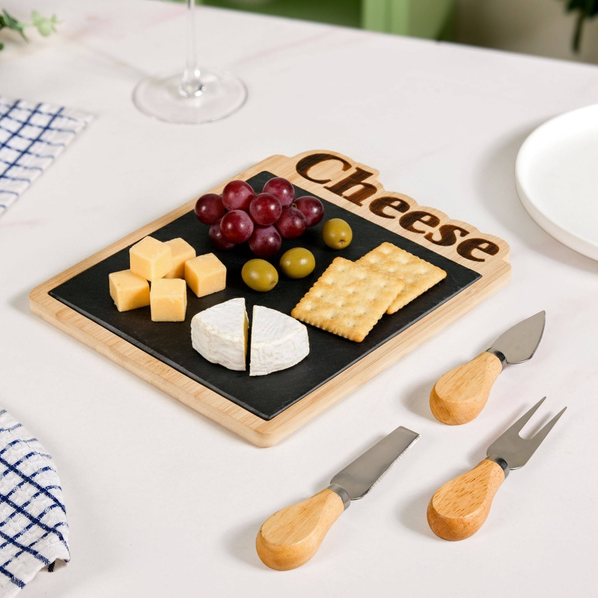 Premium Slate Cheese Board Set Of 4 buy only at ₹1050