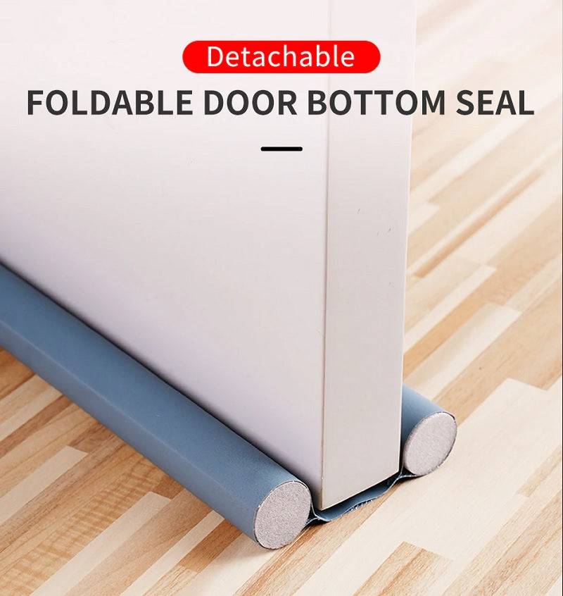 Door Stopper Bottom Strip, Bottom Sealing Strip, Twin Draft Stopper, Gap Filler, Door dust Stopper, Bottom Sealing, Sound Proof, Reduce Noise, Insects Protector, Door Guard (Random Colors) Buy @ ₹99