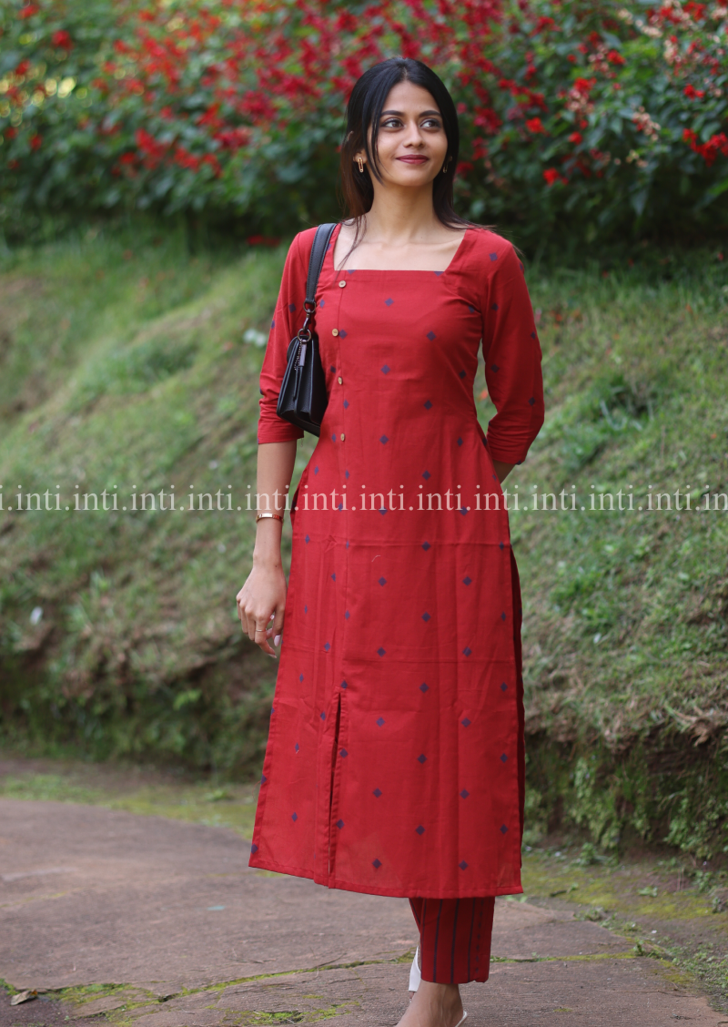 Raspberry Blues Top & Pant Set