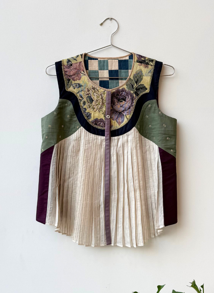 Blue Retro Top - color variant: Multi
