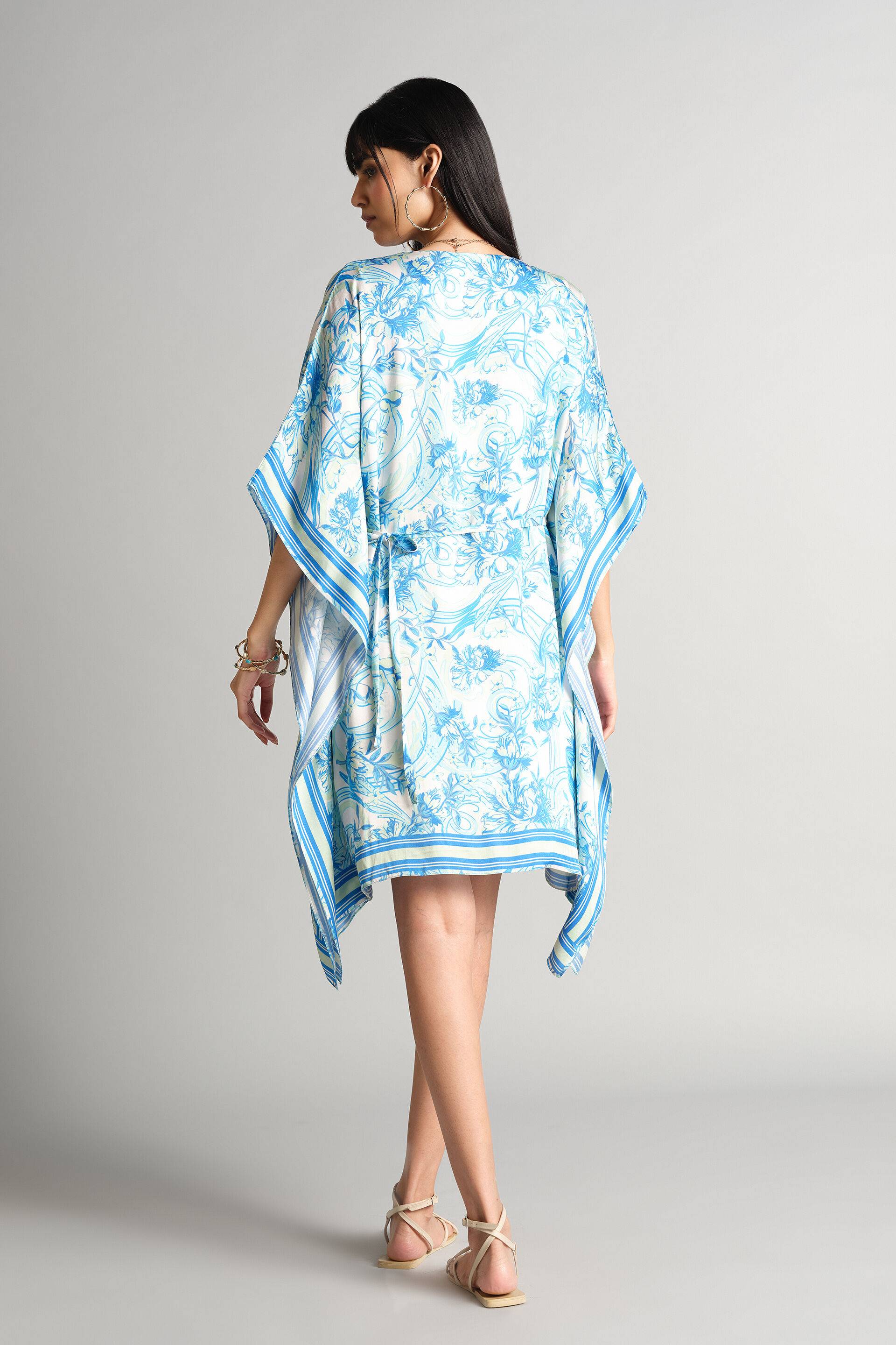 Abstract Blue Dress Buy at ₹5490