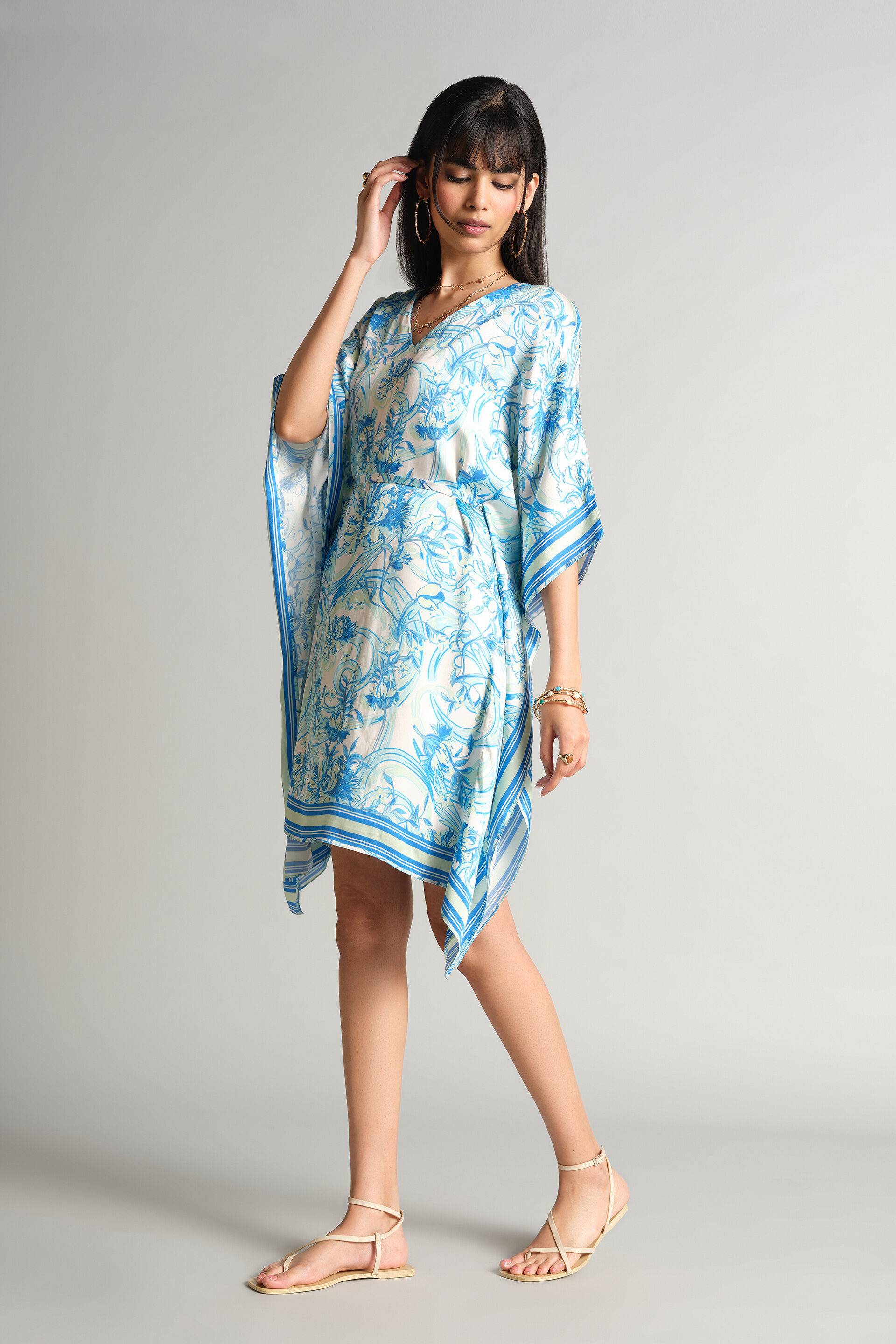 Abstract Blue Dress Buy at ₹5490