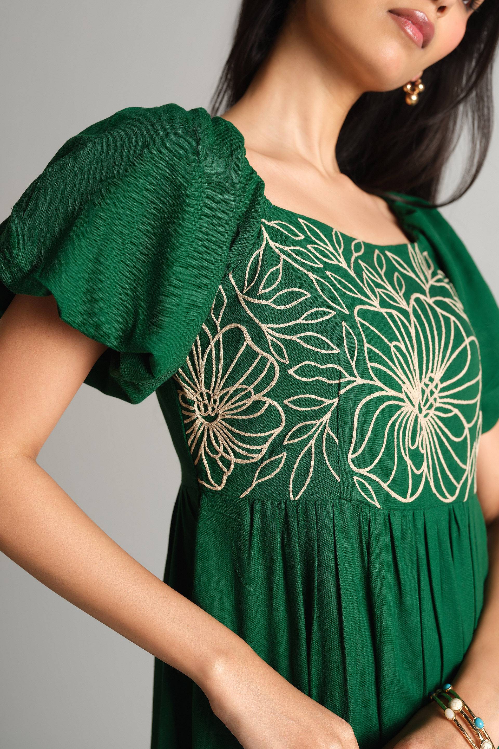 Green Galore Dress Buy at ₹6990