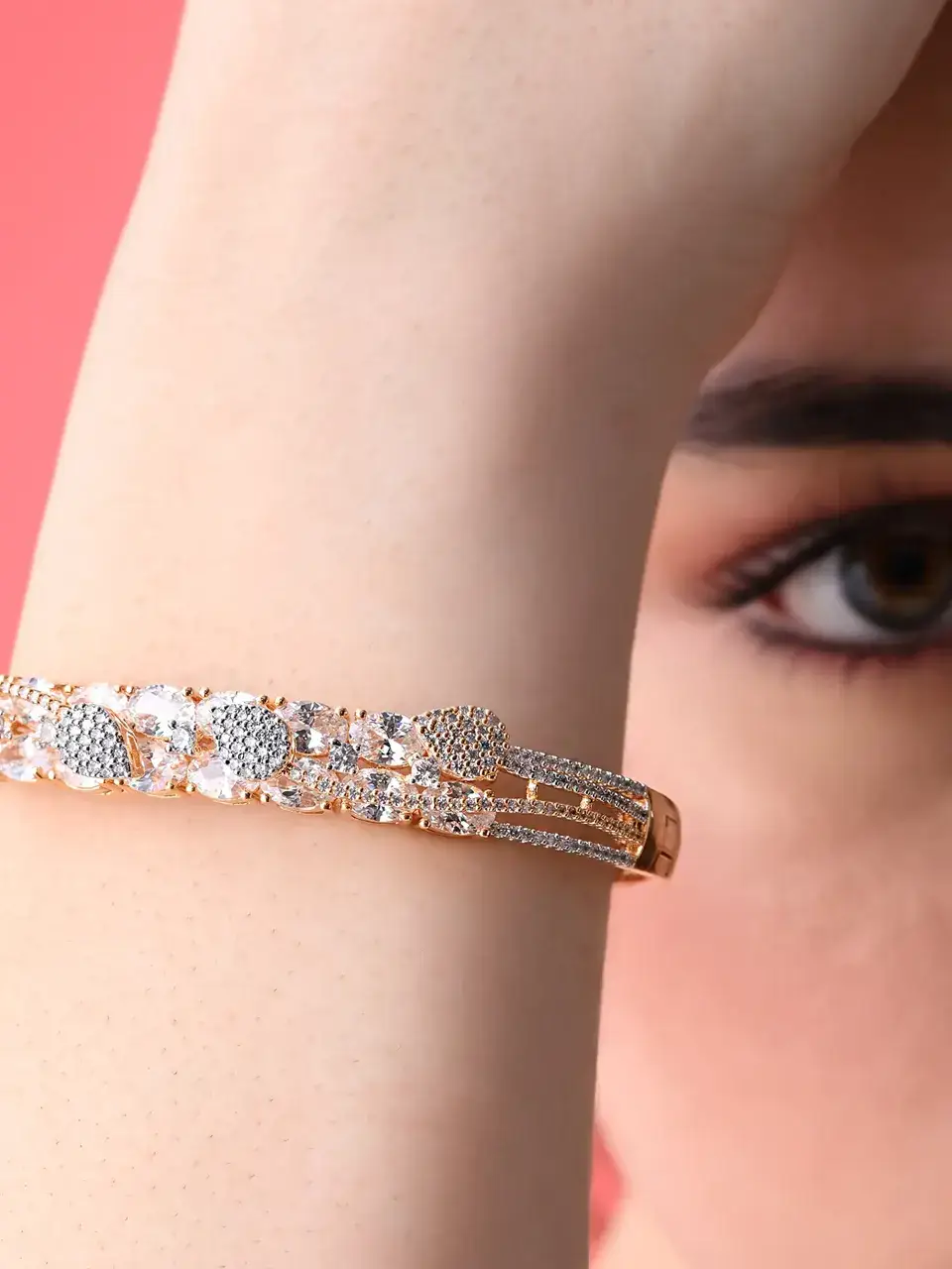 Sayda Jewels Radiant Shine Gold Bangle Bracelet Buy at ₹1615