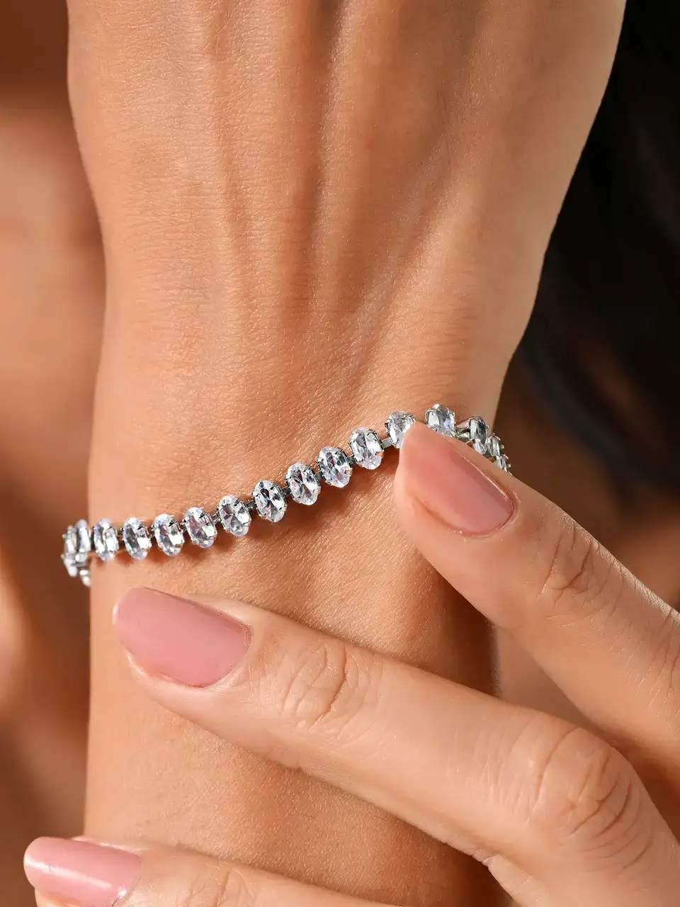 Sayda Jewels Crystal Sparkle Everyday Charm Bracelet Buy at ₹340