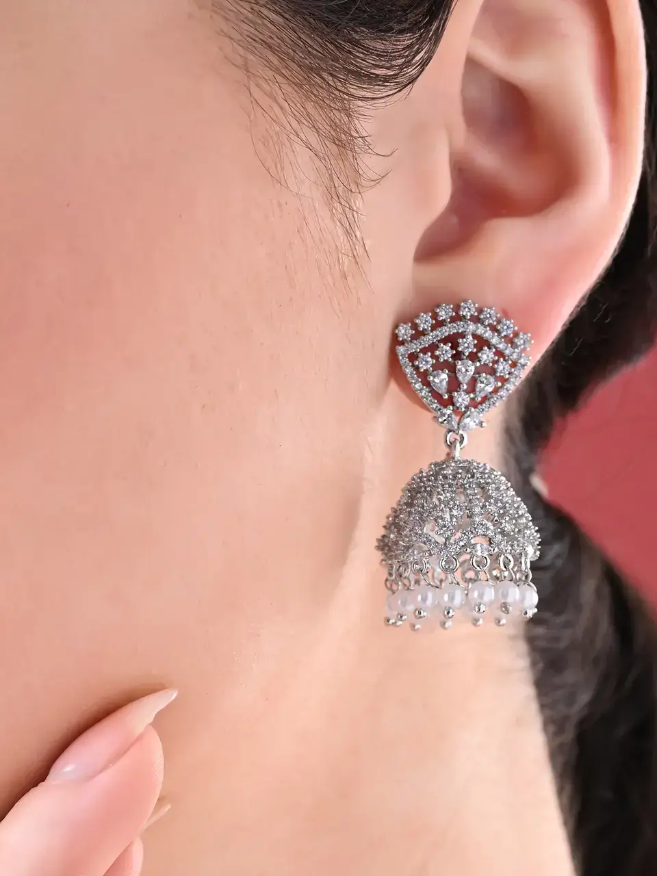 Sayda Jewels Radiant Sparkle Cubic Zirconia Earrings Buy @ ₹1530